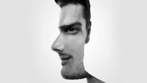 Illustration : "Test de personnalité : homme de face ou de profil, le côté que vous voyez révèle votre vraie nature"